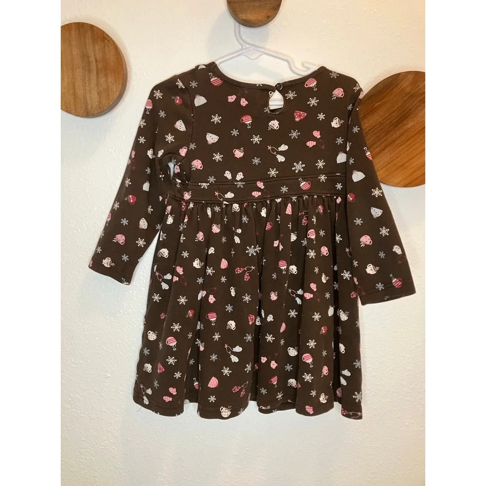 2008 Vintage Gymboree Winter‎ Dress Brown Size 4